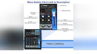 Top 10 Pyle Professional Audio Mixer Sound Board Console System Interface 4 Channel Digital USB Blu