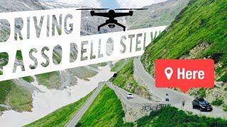 Passo Dello Stelvio Scariest road ever / Top Gears best road / Stelvio Pass, Italy