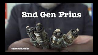 How to replace spark plugs on 2008 Toyota Prius