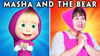 TOP 10 FUNNIEST MOMENTS OF MASHA - MASHA AND THE BEAR WITH ZERO BUDGET!