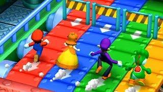 Mario Party The Top 100 MiniGames - (Master Cpu) - Mario vs Waluigi Daisy vs Yoshi #01