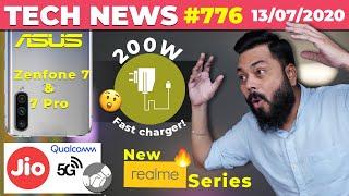 ASUS Zenfone 7 & 7 Pro, 200W Fast Charger!