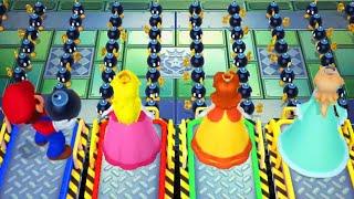 Mario Party 10 - Minigames - Mario vs Peach vs Daisy vs Rosalina (Master CPU)