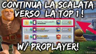 ROAD 1° AL MONDO ! TOP LADDER ITALIANA ! Record 7600 coppe | ClashRoyaleITA