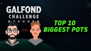 Top 10 Biggest Pots Phil Galfond vs. VeniVidi1993 - Galfond Challenge #1