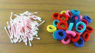 3 Awesome Craft Ideas ☔ Hair Rubber Bands Crafts 