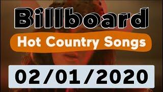 Billboard Top 50 Hot Country Songs (February 1, 2020)