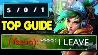 Riven Strikes again! Enemy Top has Ragequit FF'd ;) - S10 Riven Gameplay Guide