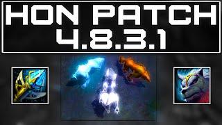 HoN Patch 4.8.3.1 All Heroes SOTM Reviews & More