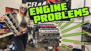 BIG ENGINE PROBLEMS!! - 650HP LS3 Rebuild!