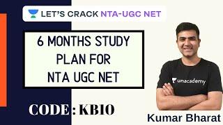 6 Months Study Plan for NTA UGC NET | All The Best | Kumar Bharat