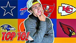 Best Top 10 List Yet?! | TJ's NFL Top 10 Teams Week 7!