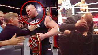 10 Shocking Moments WWE Wrestlers Went OFF SCRIPT!