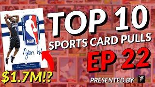 TOP 10 PULLS OF THE WEEK! | EP 22 | A Sports Card is Worth HOW MUCH!? 