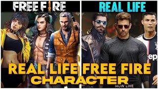 Free Fire Characters In Real Life 2021|| TOP 10 FREE FIRE CHARACTER IN REAL LIFE || #GAMINGWITHPATEL