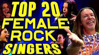 Top 20 Greatest Female Rock Singers Of All Time