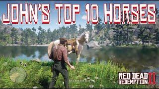 The Top 10 Horses for John Post Game in Red Dead Redemption 2