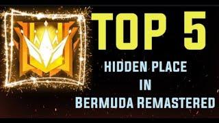 Top 5 Hidden place for  free fire || free fire pro  tips and tricks in 2021