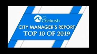 City Manager's Report Top 10 of 2019