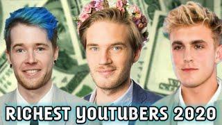 Top 10 Richest YouTubers In The World 2020