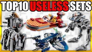 Top 10 Most USELESS LEGO Star Wars Sets EVER MADE