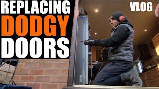 Replacing Dodgy Doors Fixed In With Only One Screw - First Vlog 2020