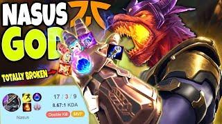 This is the FNATIC NASUS GOD BUILD 