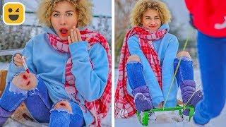 TOP WINTER PRANKS! Cool and Easy Pranks for Girls