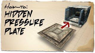 Building a hidden pressure plate player trap | ARK: Genesis | Building Tips