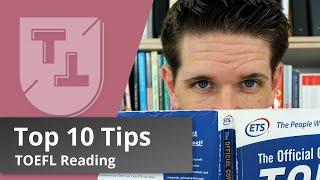 Top 10 TOEFL Reading Tips (2020)