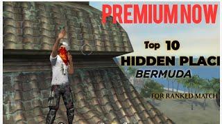 Top 10 HIDDEN PLACES In Bramuda|Free fire 