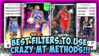 NBA2K20 - BEST FILTERS TO USE RIGHT NOW TO MAKE EASY MT!!! BEST MT MAKING METHODS!!! MILLIONS OF MT