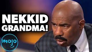 Top 10 Times Steve Harvey Lost it on Family Feud