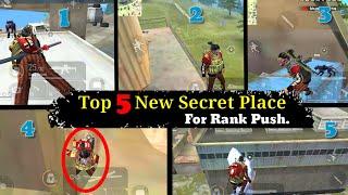 Top 5 New Secret Hidden Place In Bermuda || Free Fire Rank Match || Abhi Play