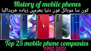 Top mobile phones company  in the world's (2021) /history of mobile phone company/#urdu