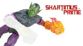 Marvel Legends Super Skrull  BAF 2019 Fantastic Four Wave Comic Hasbro Build A Figure Review