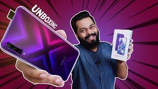 Honor 9X Pro Unboxing And First Impressions ⚡⚡⚡Popup Selfie, Kirin 810, AppGallery & More