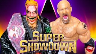 THE FIEND BRAY WYATT VS GOLDBERG WWE UNIVERSAL CHAMPIONSHIP ACTION FIGURE MATCH! SUPER SHOWDOWN 2020