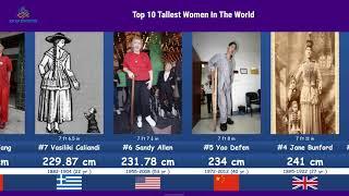 [Top 10] Tallest Woman in the World | Tallest woman of all time