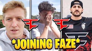 Top 10 *BEST* Joining FaZe Clan Reactions