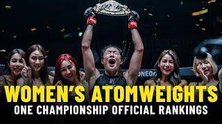 ONE Championship Official Rankings | Top 5 Women's Atomweights