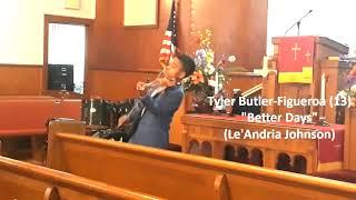 Tyler Butler-Figueroa Violinist Black History Month Fact & Gospel "Better Days" "Amazing Grace" #AGT