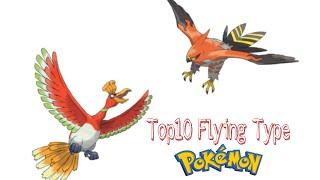 Top10 Flying Type Pokemon