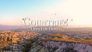 Top 10 Countries Open For Travel