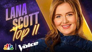 Lana Scott Performs Gabby Barrett's "I Hope" | NBC's The Voice Top 11 2021