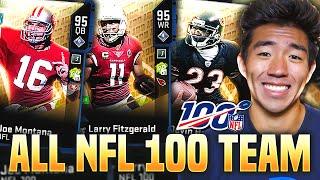 ALL NFL 100 TEAM! THE MOST OVERPOWERED LINEUP IN THE GAME! Madden 20 Ultimate Team