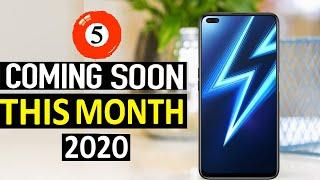 Top 5 UpComing Mobiles Launching This Month in india 2020