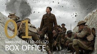 02 weekend (01/10~01/12) BOX Office TOP 10