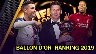 Final Ballon d'Or Power Ranking November 2019 [ Top 10 Best Players In The World]