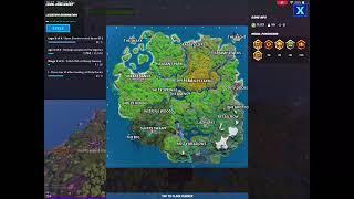 How to complete the Location Domination Place Top 10 after landing at Dirty Docks Challenge Fortnite